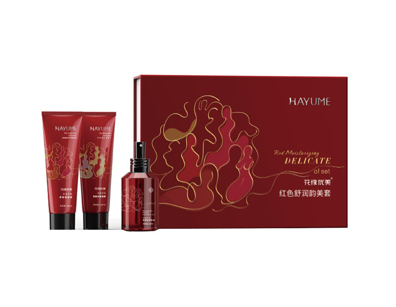 紅色舒潤(rùn)韻美套